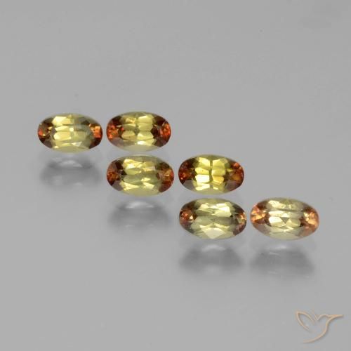 1.66ctw Natürlicher Mehrfarbig Andalusit, Oval, VS