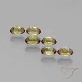1.66 ct natürliche Mehrfarbig Andalusit-Edelsteine, Oval, VS