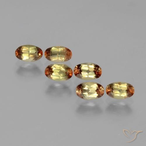 1.70ctw Natürlicher Mehrfarbig Andalusit, Oval, VS