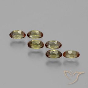 1.62 ct natürliche Mehrfarbig Andalusit-Edelsteine, Oval, VS