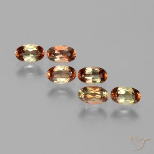 1.58ctw Natürlicher Mehrfarbig Andalusit, Oval, VS