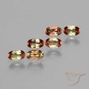 1.58 ct natürliche Mehrfarbig Andalusit-Edelsteine, Oval, VS