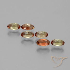 1.58 ct natürliche Mehrfarbig Andalusit-Edelsteine, Oval, VS