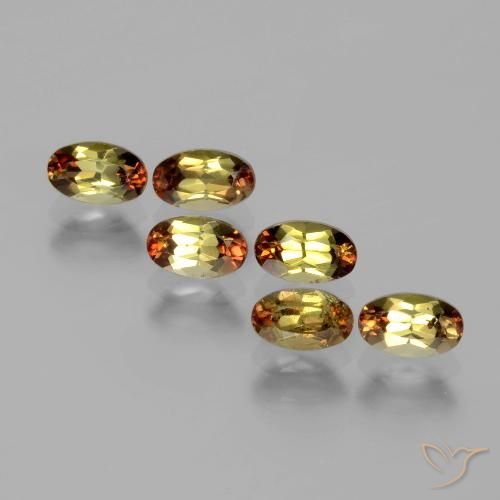 1.78ctw Natürlicher Mehrfarbig Andalusit, Oval, VS