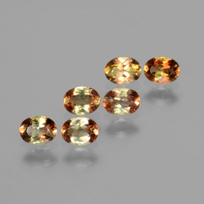  ct natürliche Mehrfarbig Andalusit-Edelsteine, Oval Schliff, VS