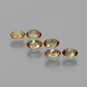  ct natürliche Mehrfarbig Andalusit-Edelsteine, Oval Schliff, VS