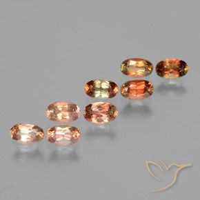 2.19 ct natürliche Mehrfarbig Andalusit-Edelsteine, Oval, VS