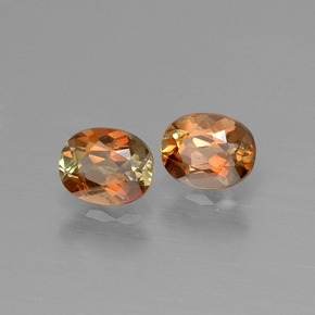  ct natürliche Mehrfarbig Andalusit-Edelsteine, Oval Schliff, VS