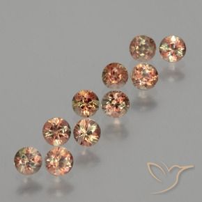 2.02 ct natürliche Mehrfarbig Andalusit-Edelsteine, Runden, VS