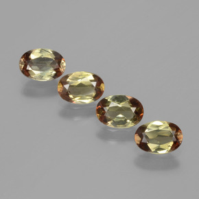 2.08 ct natürliche Mehrfarbig Andalusit-Edelsteine, Oval Schliff, VS