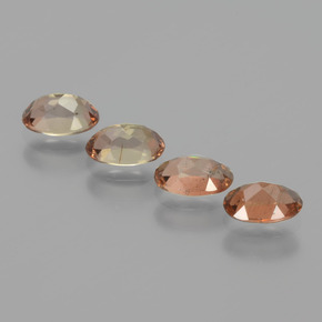 1,90 ct natürliche mehrfarbiger Andalusit-Edelsteine, Oval Schliff, VS