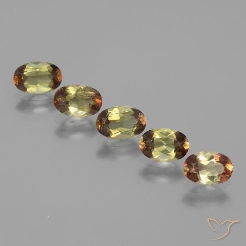 2.22ctw Natürlicher Mehrfarbig Andalusit, Oval, VS