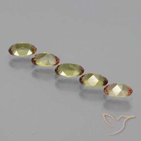 2.22 ct natürliche Mehrfarbig Andalusit-Edelsteine, Oval, VS