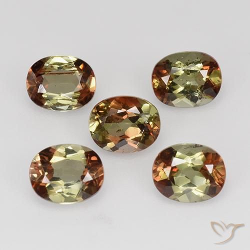 2.06 ct natürliche Mehrfarbig Andalusit-Edelsteine, Oval, VS