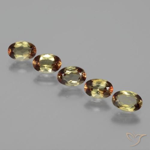 2.40ctw Natürlicher Mehrfarbig Andalusit, Oval, VS