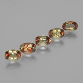 2.62 ct natürliche Mehrfarbig Andalusit-Edelsteine, Oval Schliff, VS