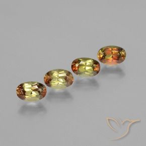 2.27 ct natürliche Mehrfarbig Andalusit-Edelsteine, Oval, VS
