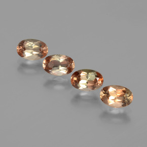  ct natürliche Mehrfarbig Andalusit-Edelsteine, Oval Schliff, VS