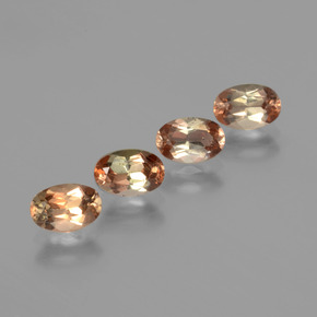  ct natürliche Mehrfarbig Andalusit-Edelsteine, Oval Schliff, VS