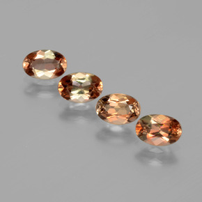 1,97 ct natürliche mehrfarbiger Andalusit-Edelsteine, Oval Schliff, VS