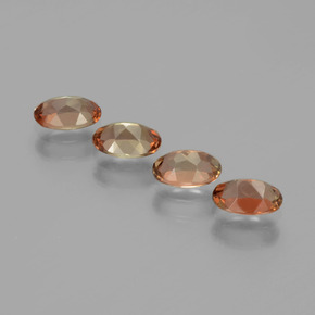 1,97 ct natürliche mehrfarbiger Andalusit-Edelsteine, Oval Schliff, VS