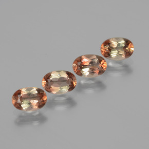 2,31 ct natürliche Mehrfarbig Andalusit-Edelsteine, Oval Schliff, VS