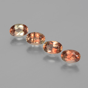 2,21 ct natürliche mehrfarbiger Andalusit-Edelsteine, Oval Schliff, VS