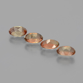 2,21 ct natürliche mehrfarbiger Andalusit-Edelsteine, Oval Schliff, VS