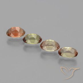 2.14 ct natürliche Mehrfarbig Andalusit-Edelsteine, Oval, VS