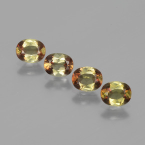  ct natürliche Mehrfarbig Andalusit-Edelsteine, Oval Schliff, VS