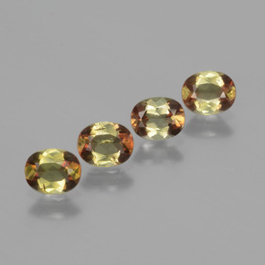  ct natürliche Mehrfarbig Andalusit-Edelsteine, Oval Schliff, VS