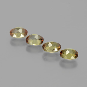  ct natürliche Mehrfarbig Andalusit-Edelsteine, Oval Schliff, VS