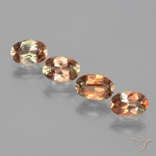 1.91ctw Natürlicher Mehrfarbig Andalusit, Oval, VS
