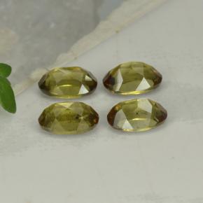 2.18 ct natürliche Mehrfarbig Andalusit-Edelsteine, Oval Schliff, VS