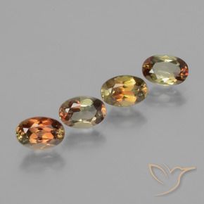 2.11 ct natürliche Mehrfarbig Andalusit-Edelsteine, Oval, VS