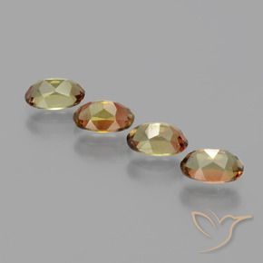 2.11 ct natürliche Mehrfarbig Andalusit-Edelsteine, Oval, VS