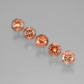 1.55 ct natürliche Mehrfarbig Andalusit-Edelsteine, Rund Schliff, VS