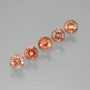 1.55 ct natürliche Mehrfarbig Andalusit-Edelsteine, Rund Schliff, VS