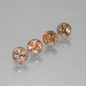  ct natürliche Mehrfarbig Andalusit-Edelsteine, Rund Schliff, VS