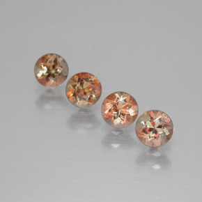  ct natürliche Mehrfarbig Andalusit-Edelsteine, Rund Schliff, VS