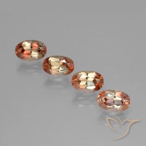 2,19 ct natürliche mehrfarbiger Andalusit-Edelsteine, Oval Schliff, VS