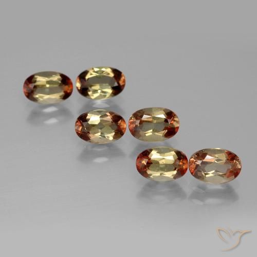 2.95ctw Natürlicher Mehrfarbig Andalusit, Oval, VS