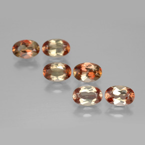 2,69 ct natürliche mehrfarbiger Andalusit-Edelsteine, Oval Schliff, VS