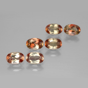 2,69 ct natürliche mehrfarbiger Andalusit-Edelsteine, Oval Schliff, VS