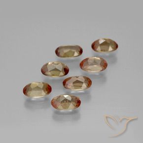 3.46 ct natürliche Mehrfarbig Andalusit-Edelsteine, Oval, VS