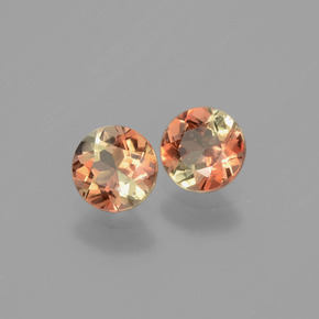  ct natürliche Mehrfarbig Andalusit-Edelsteine, Rund Schliff, VS