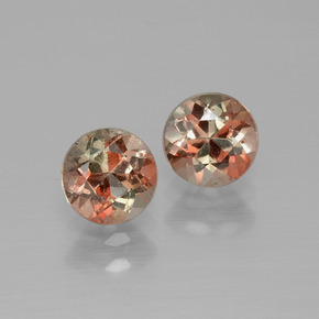  ct natürliche Mehrfarbig Andalusit-Edelsteine, Rund Schliff, VS