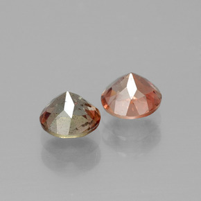  ct natürliche Mehrfarbig Andalusit-Edelsteine, Rund Schliff, VS