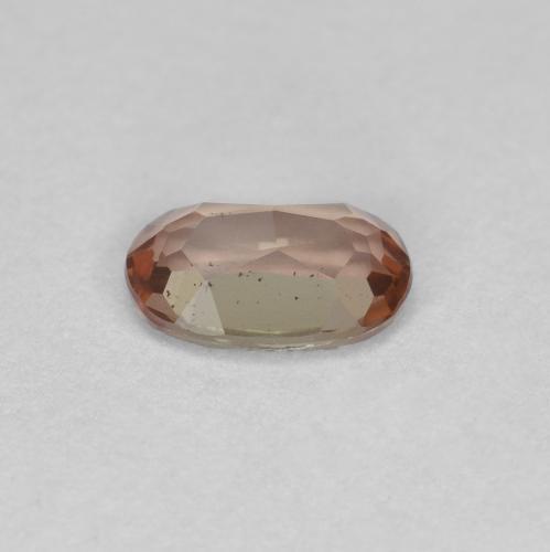 0,42 ctw natürlicher mehrfarbiger Andalusit, Oval Schliff, VS