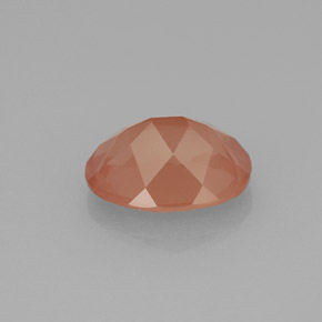 1,81 ctw natürlicher roter Andesin-Labradorit, Oval Schliff, VVS